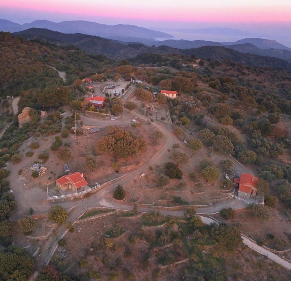 Toumba Eco Farm Guesthouses Plomari Bagian luar foto