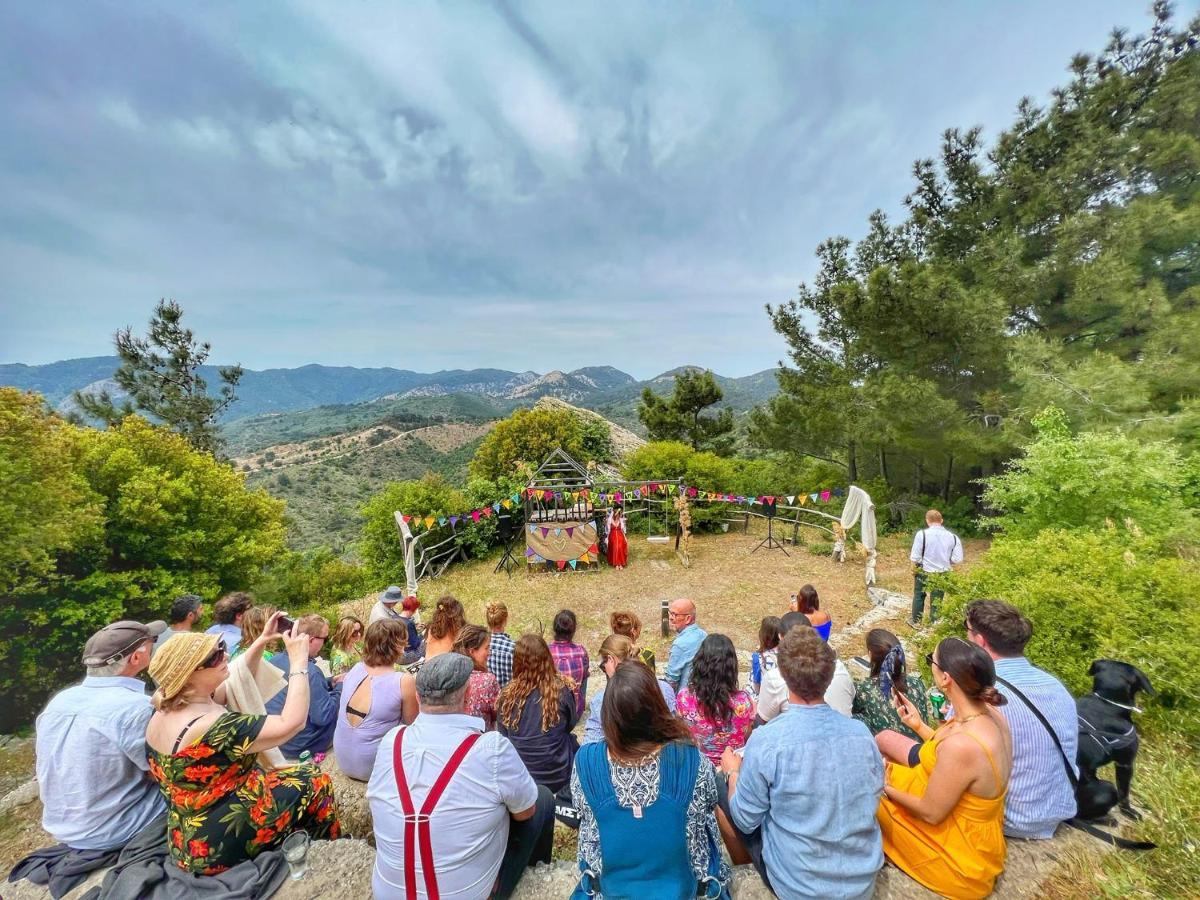 Toumba Eco Farm Guesthouses Plomari Bagian luar foto
