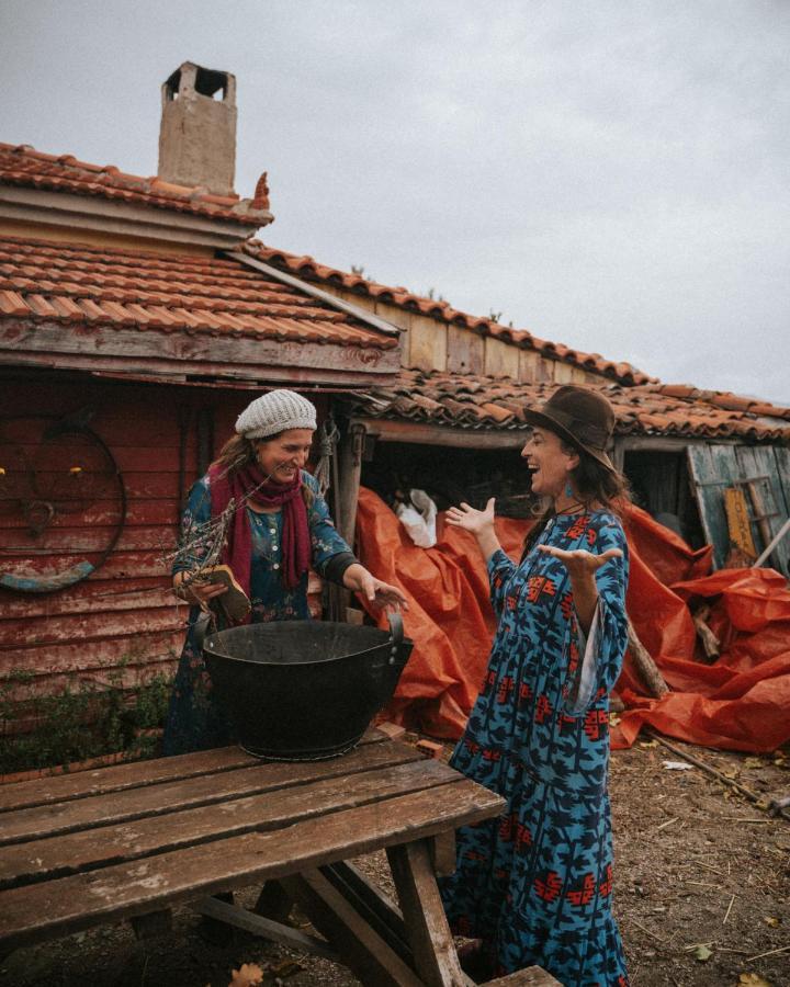 Toumba Eco Farm Guesthouses Plomari Bagian luar foto