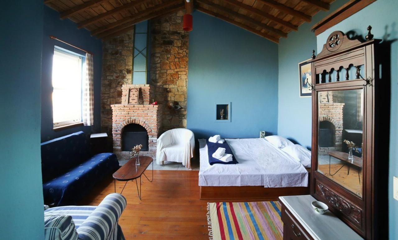 Toumba Eco Farm Guesthouses Plomari Bagian luar foto